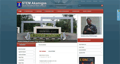 Desktop Screenshot of akamigas.ac.id